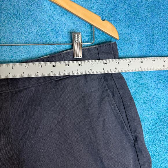 Dickies Utility Work Shorts Mens 36 Navy Blue Loose Fit 34x12 Made Nicaragua - Picture 3 of 14